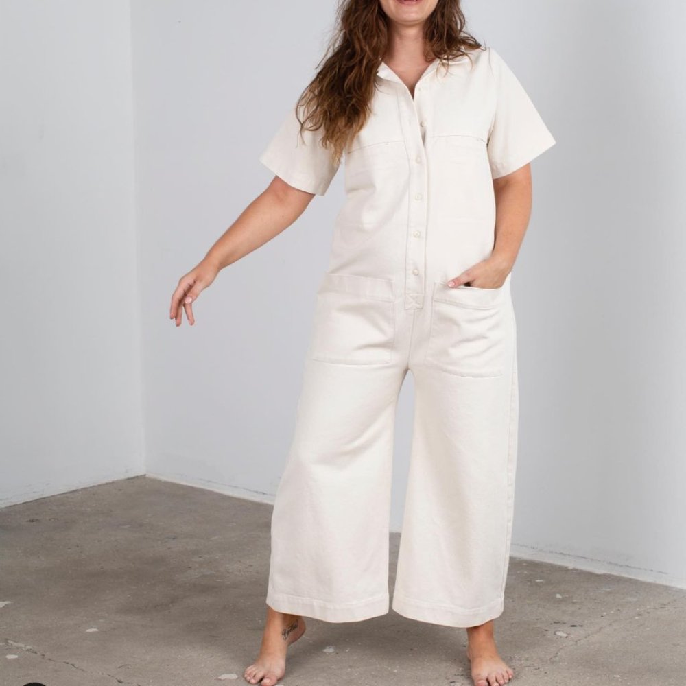 Ilana Kohn Mabel Coverall – Natural Twill (2x)